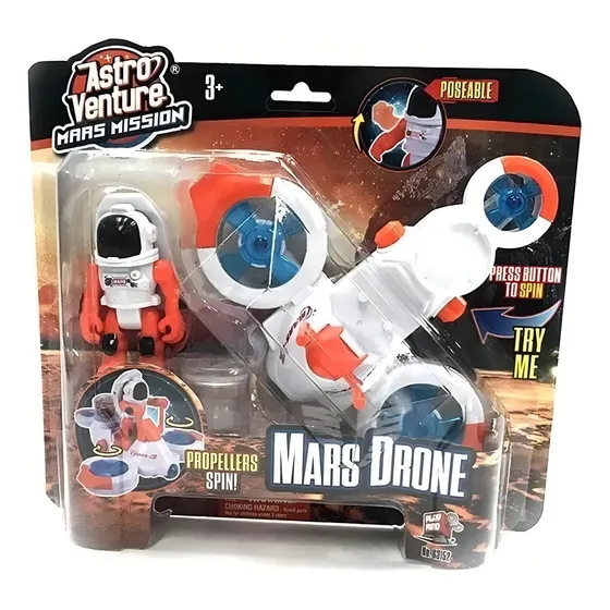 Muñeco Astro Aventure Mars Mission Mars Drone 63152 Srj