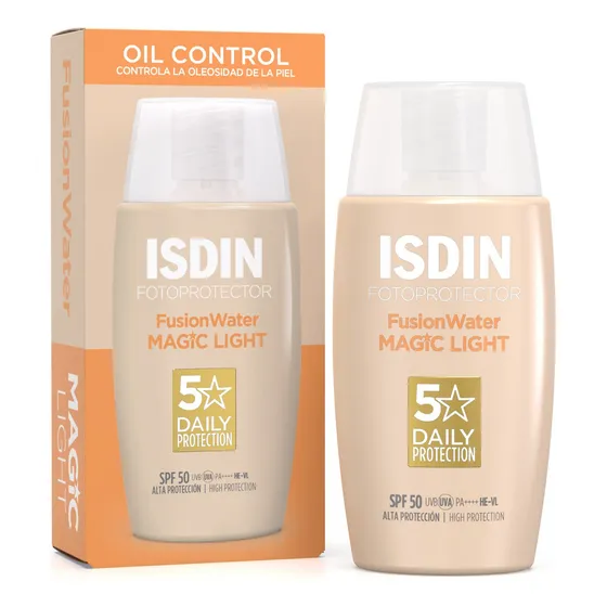 Fotoprotector Fusion Water Spf50 Isdin | Color Light | 50ml