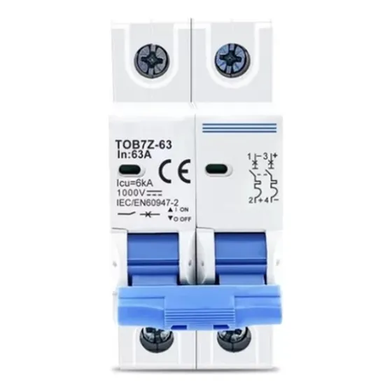 Interruptor Termomagnético Dc 1000v Solar Fotovoltaico