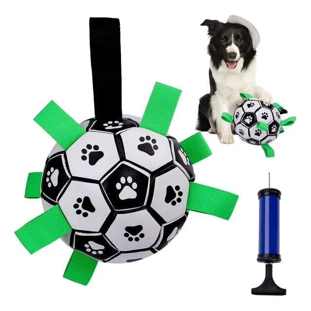 Pelota Perros Juguete Interactivo Mascota Agarre Futbol Gran
