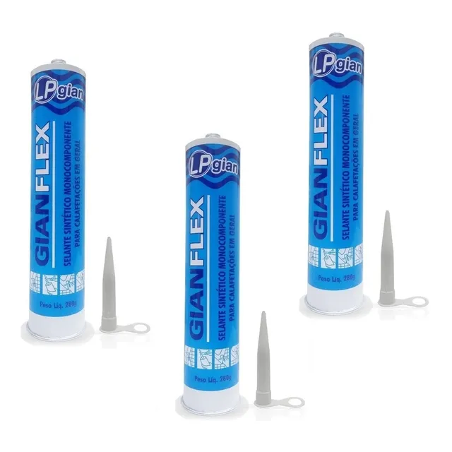 Kit 03 Colas Farol E Milha Selante Sintetico Padrão Original