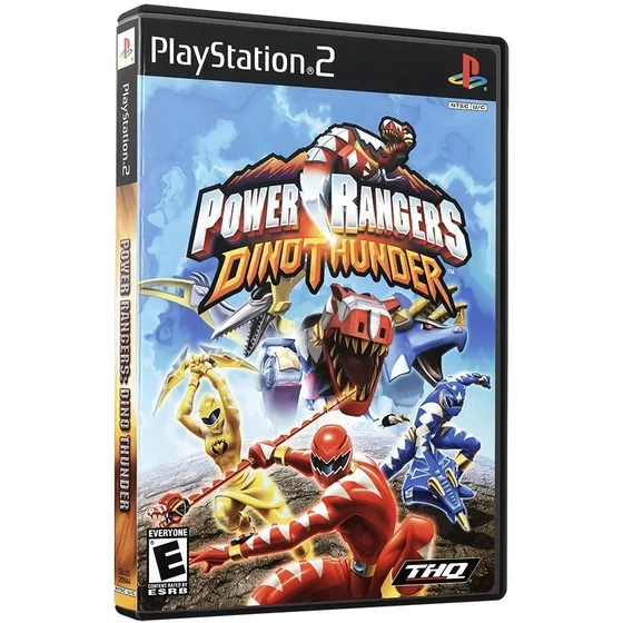 Power Rangers Dino Thunder Pra Ps2 Slim Bloqueado Leia Desc.