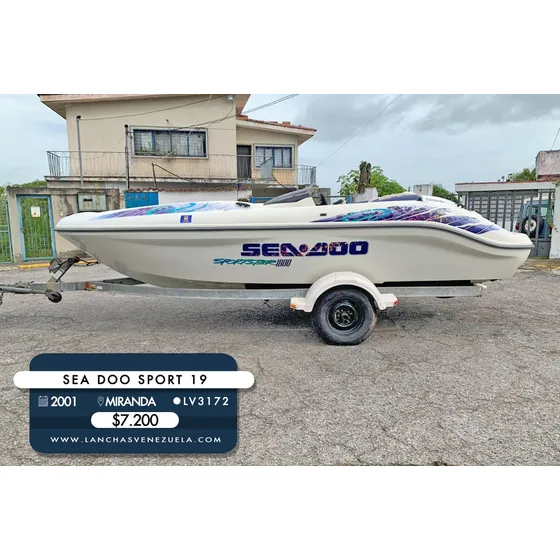Lancha Sea Doo Sport 19 Lv3172