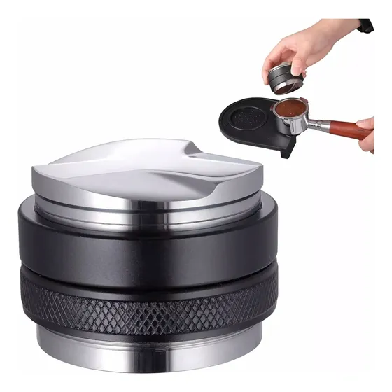 Tamper Y Distribuidor De Café Expreso De Acero Inoxidable