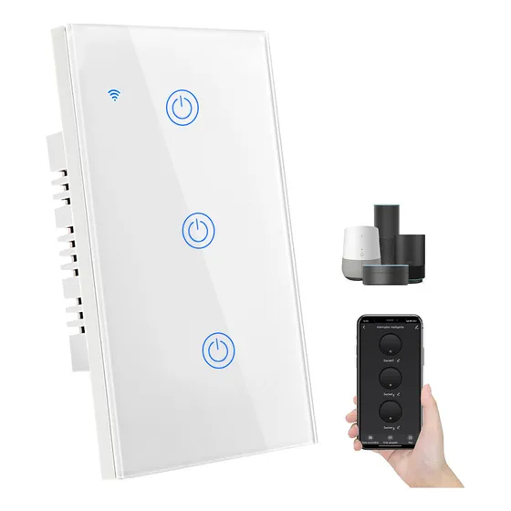 Lightdot Interruptor Inteligente 3 Vías Blanco Neutro Wifi Cozylife 10 A 110v