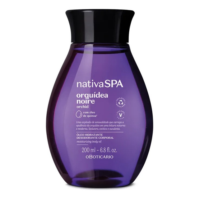Óleo Corporal O Boticário Nativa Spa Orquídea Noire Óleo Corporal O Boticário Nativa Spa Orquídea Noire