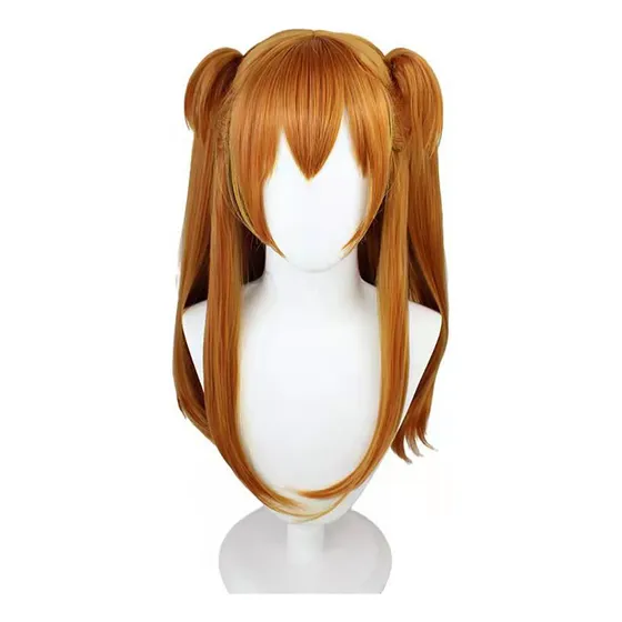 Fantasia De Fantasia Asuka Langley Soryu, Peruca, Clipes De