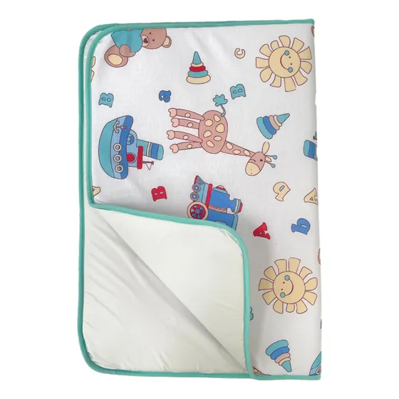 Cambiador Bebé Acolchado Estampado Antialergico Impermeable.