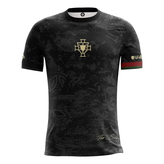 Camiseta The Siu Ronaldo Portugal Cax-1625 Malkriados