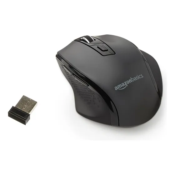 Mouse Inalambrico Ergonomico Amazon Basics