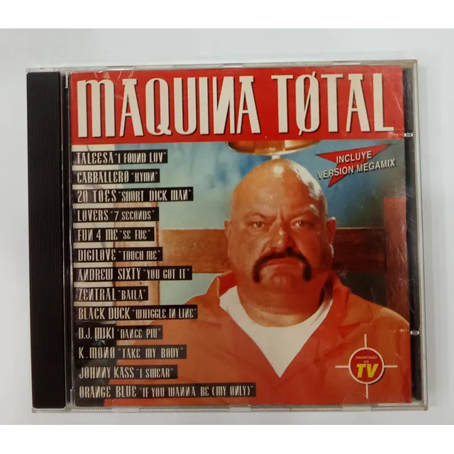 Maquina Total. Cd Original Usado. Qqc. Zz.