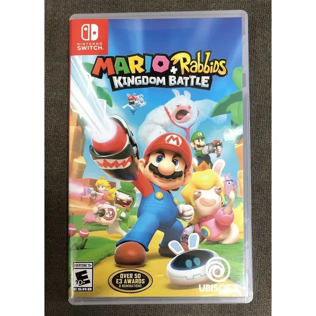 Mario + Rabbids Kingdom Battle Ubisoft Nintendo Switch Usado