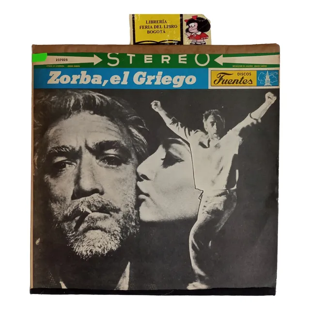 Lp - Acetato - Zorba El Griego - Discos Fuentes - Stereo