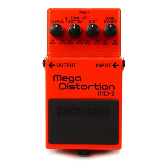 Pedal De Distorção Mega De Boss Md-2
