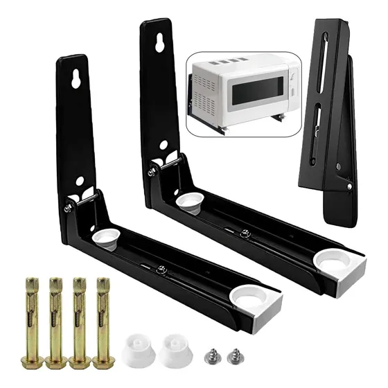 Soporte Plegable Acero Inoxidable Para Microondas  Universal