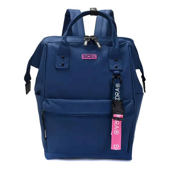 Mochila Cartera Boca De Pez Skora Antirrobo Con Llavero