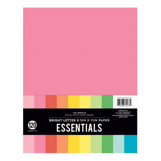 120 Hojas Cartulina Lisa Colores Importada T. Carta Scrapboo 120 Hojas Cartulina Lisa Colores Importada T. Carta Scrapboo
