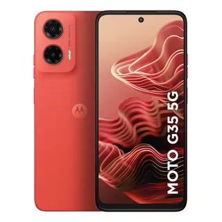 Smartphone Motorola Moto G35 5g - 256gb 12gb (4gb Ram+8gb Ram Boost) E Camera 50mp Com Ai Nfc Tela 6.7 Com Superbrilho - Coral - Vegan Leather Smartphone Motorola Moto G35 5g - 256gb 12gb (4gb Ram+8gb Ram Boost) E Camera 50mp Com Ai Nfc Tela 6.7 Com Superbrilho - Coral - Vegan Leather