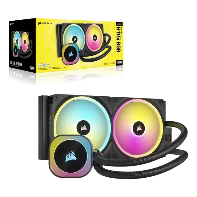 Enfriamiento Liquido Corsair Icue Link H115i 280mm Rgb Megro