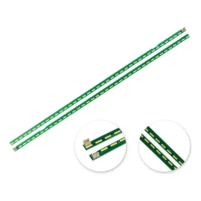 Kit 2 Tiras Leds 55uh6030 / 55uh6150 Aluminio Reforzado Nvo!