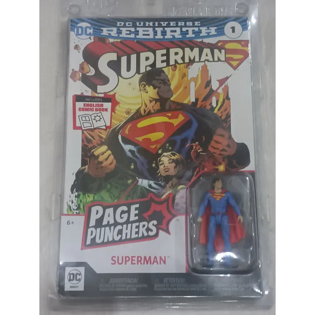 Historietas Cómic Dc Super Man Número 1 +figura 2022