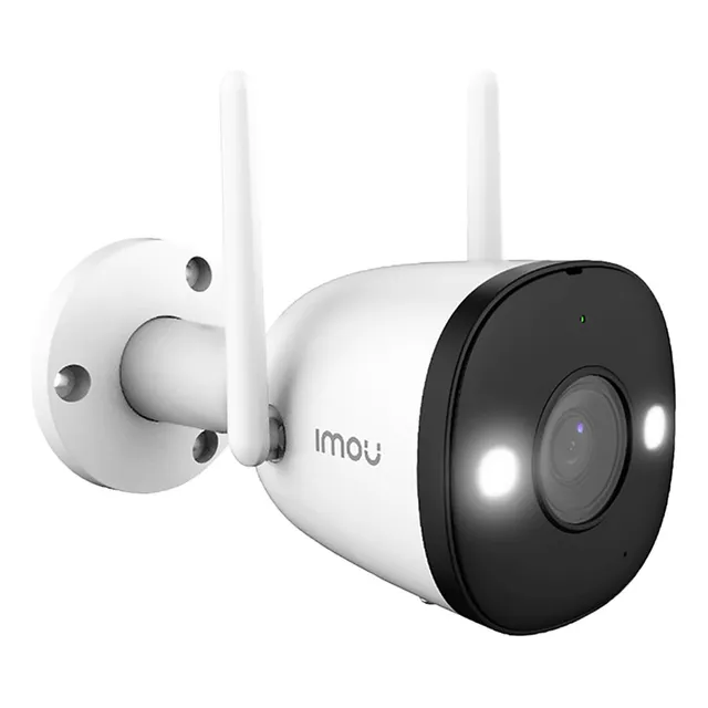 Cámara Seguridad Wi-fi Bullet 3 2k 3mp Exterior Noche Color