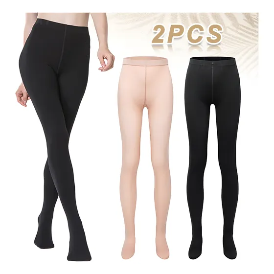 2 Medias De Compresion Media Prevenir Par Varices Circulacio