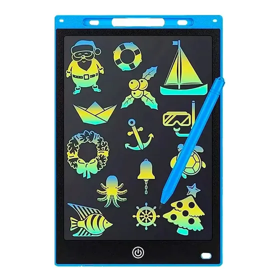 Pizarra Tableta Mágica Lcd 12 Dibujo Escritura Niños Color Gris
