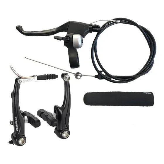 Kit Manija Freno V-brake Delantero Cable Puño Vanmof - Muvin