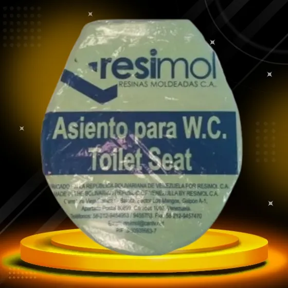Tapa De Poceta Resimol Variedad De Colores Claros