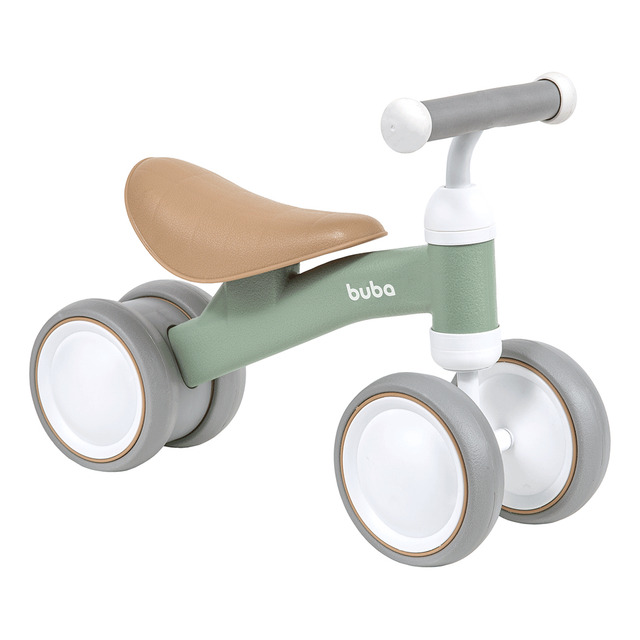 Buba, Bicicleta De Equilíbrio 4 Rodas Verde Buba, Bicicleta De Equilíbrio 4 Rodas Verde