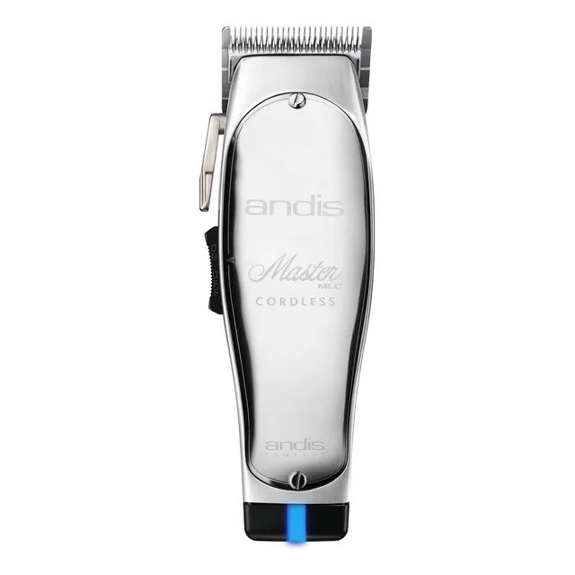 Clipper Cortapelo Andis Master Profesional Cordless Recargable Lithium Ion Con Base Gris