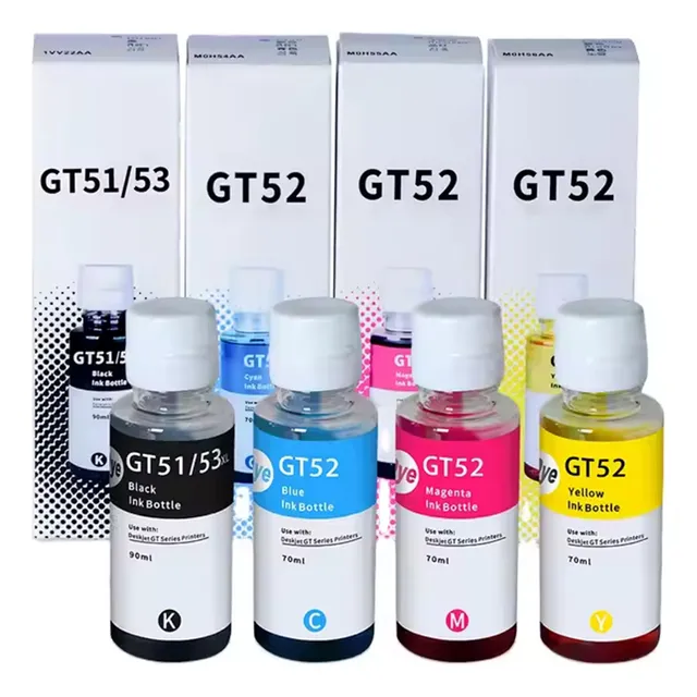 Kit 4 Tinta Compatible Con Hp Smart Tank 585 525 415 315 670