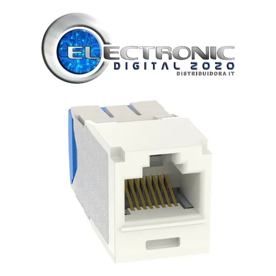 Conector Jack Panduit Cj6x88tgiw Rj45 Cat 6a