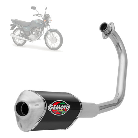 Escape Gemoto Racing 3 Trioval Fan Titan Ks 125 2000 Á 2008 Escape Gemoto Racing 3 Trioval Fan Titan Ks 125 2000 Á 2008
