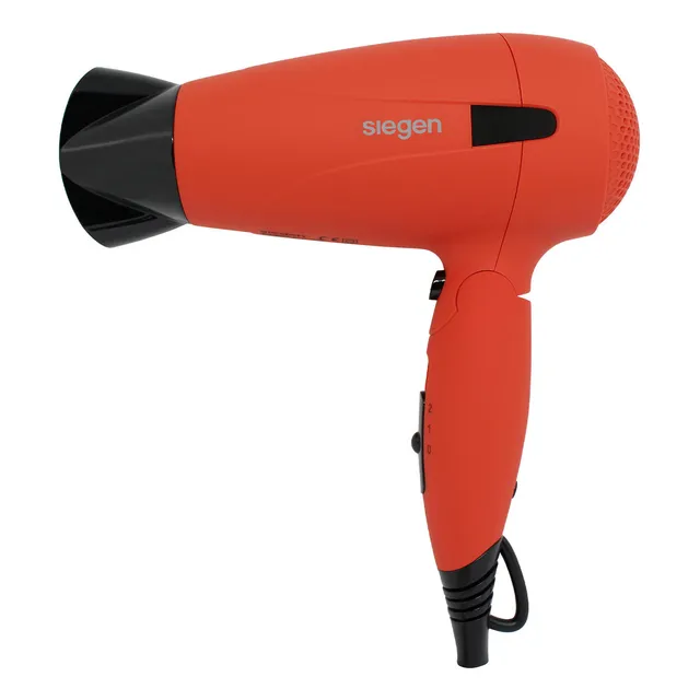 Secadora Sg 3012 C03 1700w 2niveles Coolshoot Tourmalina Ion Color Negro