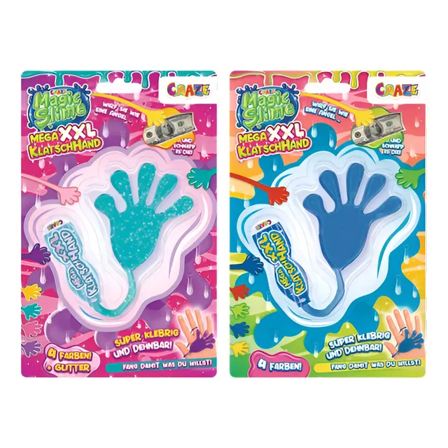 Magic Slime  Mega Xxl Sticky Hand Mano Pegajosa Atrapa Todo!
