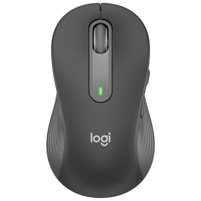 Logitech Signature M650 L Left, Mouse Inalámbrico, Bluetooth Color Negro