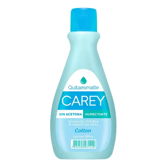 Quitaesmalte Humectante Cotton 65 Ml Carey