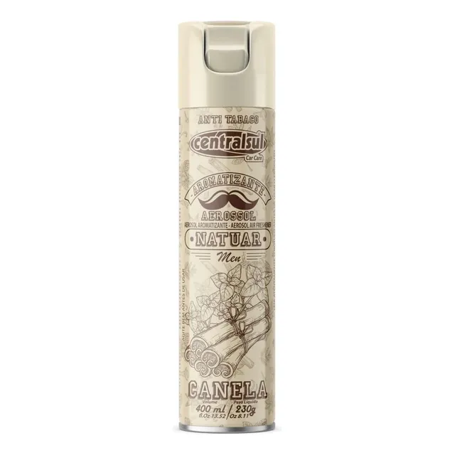 Aromatizante Anti Tabaco Canela Elimina Odores Central Sul