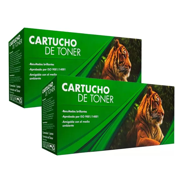 Kit 2 Toner Compatible Con 105a W1105a Con Chip Tinta Negro