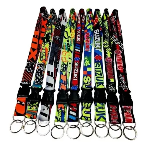 Llaveros Motocicleta Cuello Set 3 Un De Alta Calidad Diseños