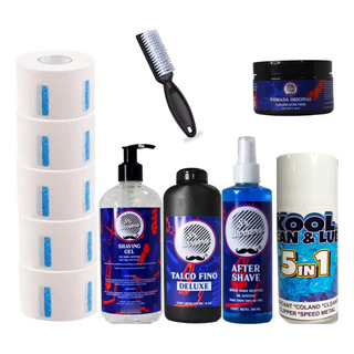 Kit De Insumos Para Barberia Sr Barbero Kit De Insumos Para Barberia Sr Barbero