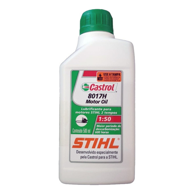 Óleo Lubrificante 2 Tempos 8017 H 500ml Com 2 Peças Stihl Óleo Lubrificante 2 Tempos 8017 H 500ml Com 2 Peças Stihl