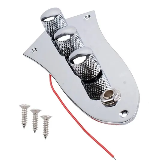 Circuito Elétrico Completo Baixo Jazz Bass Com Control Plate