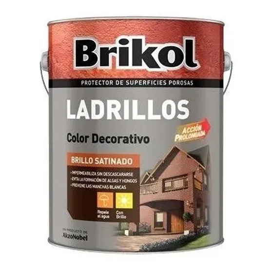 Brikol Ladrillos 4 Lts. Protector Impermeabilizante Bricol