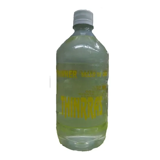 Thinner Sello De Oro 4 Litros Diluyente Esmalte Barnices