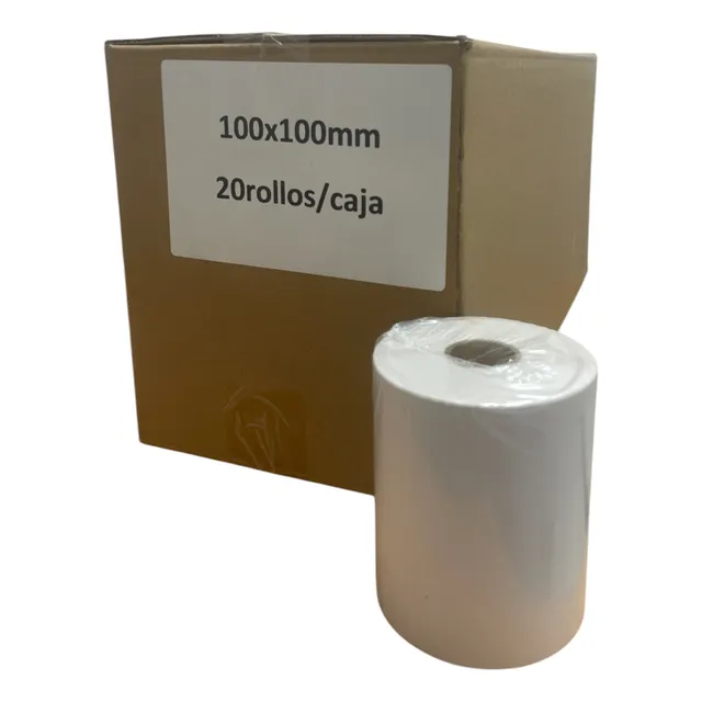 Etiquetas Termicas Autoadhesivas 10x10 Cm (20 Rollos)
