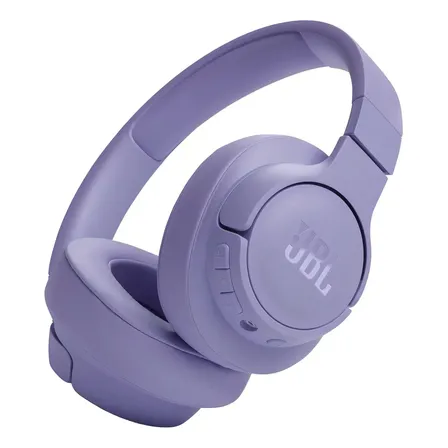 Fones de ouvido sem fio Jbl Tune 720bt, cor roxa, cor clara, roxo