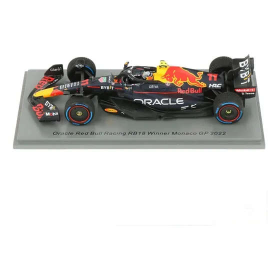 Red Bull Rb18 Sergio Pérez Victoria Mónaco 2022 1/43 Spark